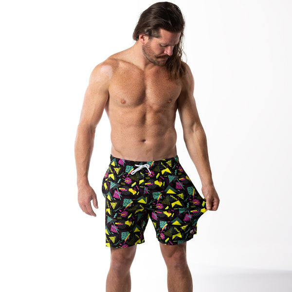 Compression Lined 7" Swim Trunks - Bayside