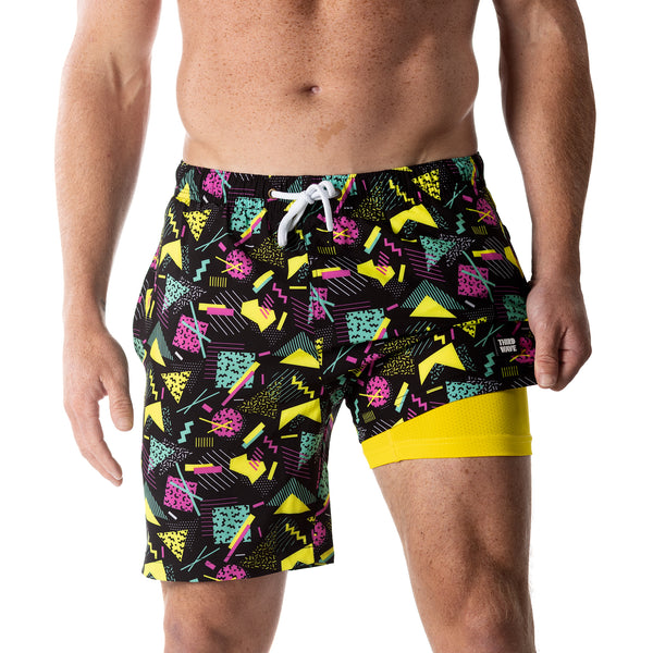 Compression Lined 7" Swim Trunks - Bayside