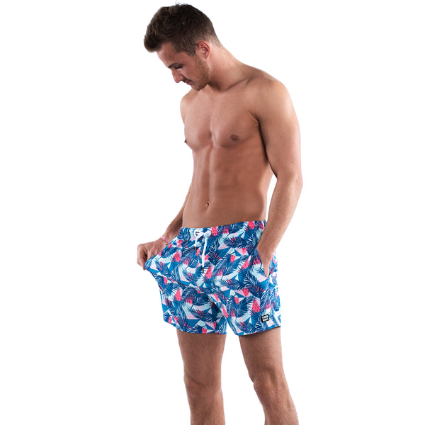 Mesh Lined 5" Swim Trunks - Island Legend
