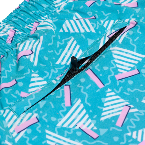 Compression Lined 3" Swim Trunks - Peach Pit