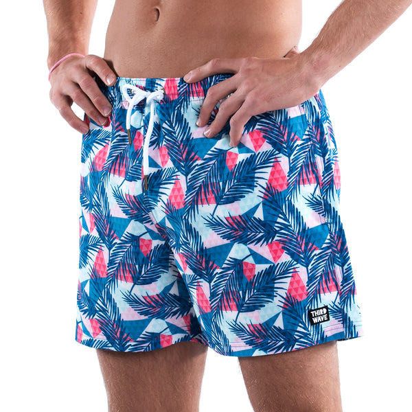 Mesh Lined 5" Swim Trunks - Island Legend