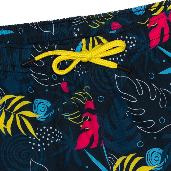 Compression Lined Boys Swim Trunks - Poptropic