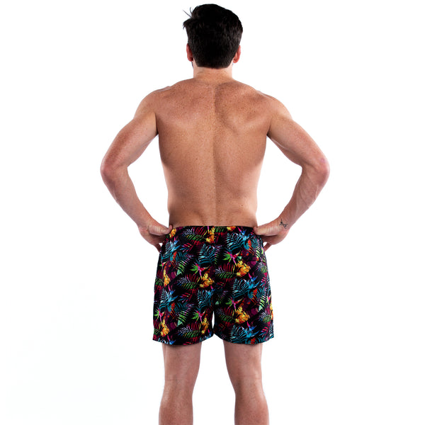 Compression Lined 5" Swim Trunks - Paradise
