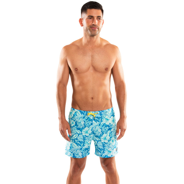 Compression Lined 5" Swim Trunks - Aloha