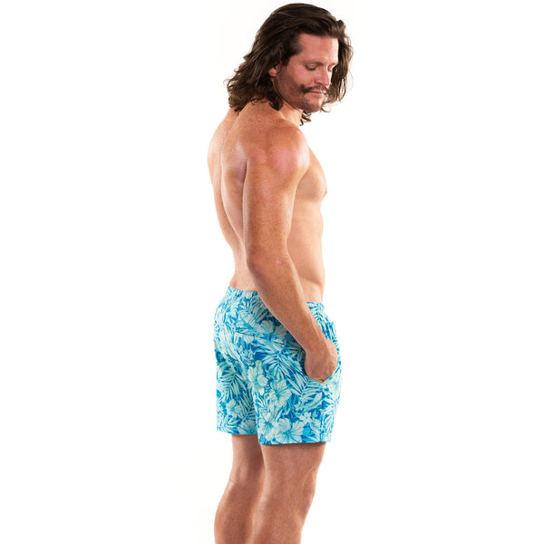 Compression Lined 5" Swim Trunks - Aloha
