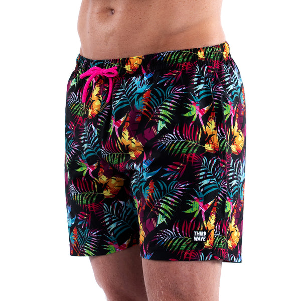 Mesh Lined 5" Swim Trunks - Paradise