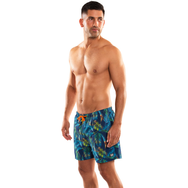 Compression Lined 5" Swim Trunks - Malibu