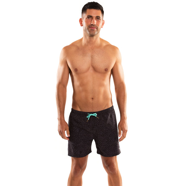 Compression Lined 5" Swim Trunks - Tribe Quest